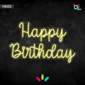 HB03 - Happy Birthday - Letrero Neon Premium